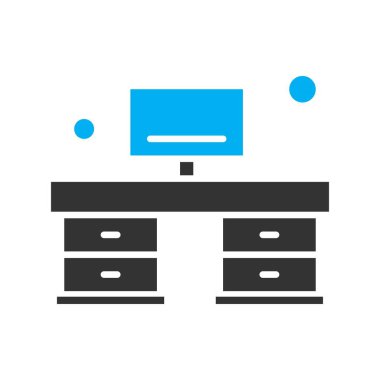 Basit Vektör Üniversitesi Simgesi illüstrasyonu