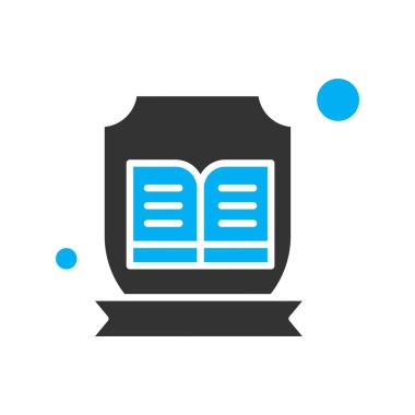 Basit Vektör Üniversitesi Simgesi illüstrasyonu