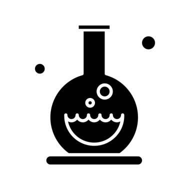  Vektör test tüpü simgesi