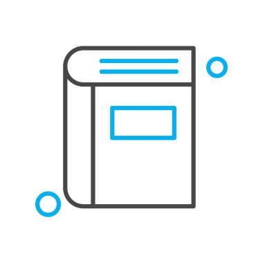 Basit Vektör Üniversitesi Simgesi illüstrasyonu