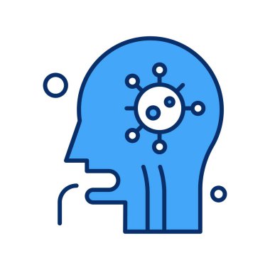 Vektör covid 19 Simge illüstrasyonu