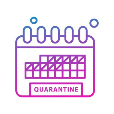 Vektör Takvim Simgesi, illüstrasyon   