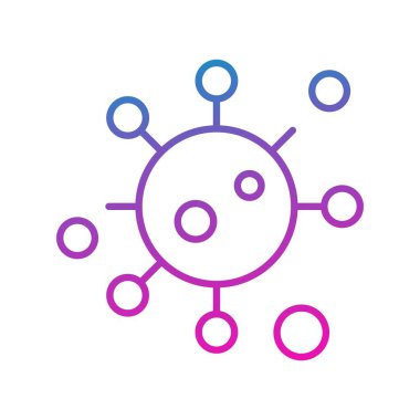 Vektör korona virüsü Ico