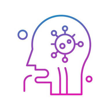 Vektör covid 19 Simge illüstrasyonu