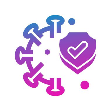 Vektör covid 19 Simge illüstrasyonu