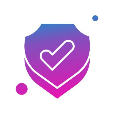 Vektör kalkanı ağ simgesi