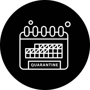 Vektör Takvim Simgesi, illüstrasyon   