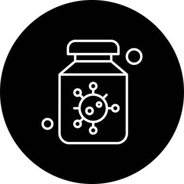 Vektör covid 19 Simge illüstrasyonu