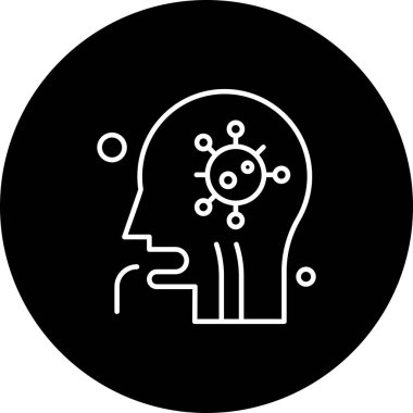 Vektör covid 19 Simge illüstrasyonu