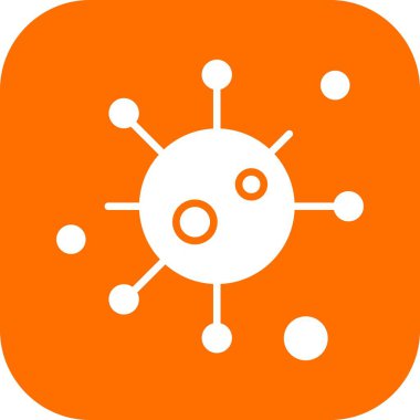 Vektör korona virüsü Ico