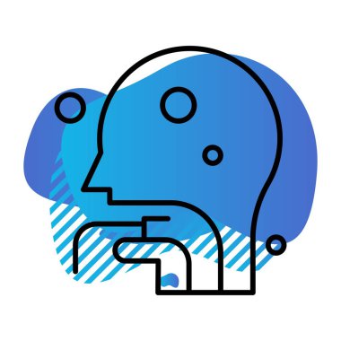 Vektör covid 19 Simge illüstrasyonu