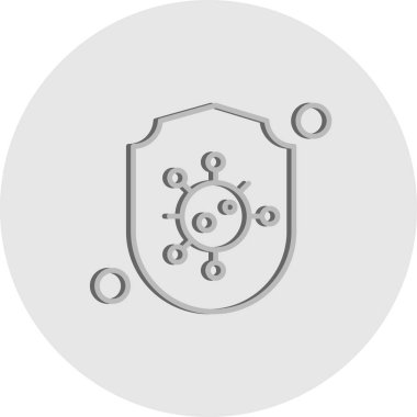 Vektör Corona Web Simgesi