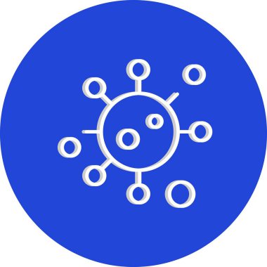 Vektör korona virüsü Ico