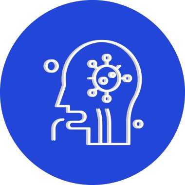 Vektör covid 19 Simge illüstrasyonu