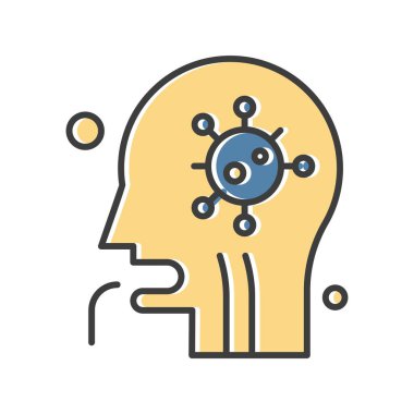 Vektör covid 19 Simge illüstrasyonu