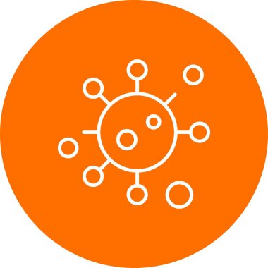 Vektör korona virüsü Ico