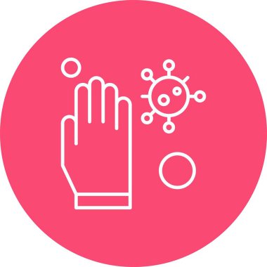 Vektör covid 19 Simge illüstrasyonu