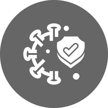 Vektör covid 19 Simge illüstrasyonu