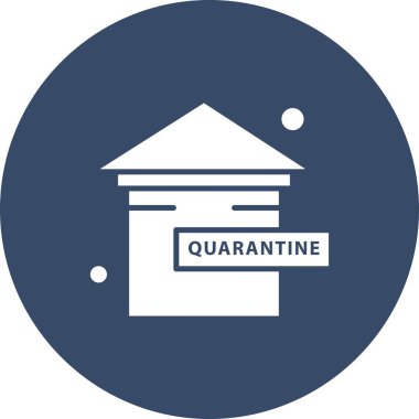  ev düz simgesi, vektör illüstrasyonu