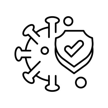 Vektör Covid 19 rapor Simgesi illüstrasyonu