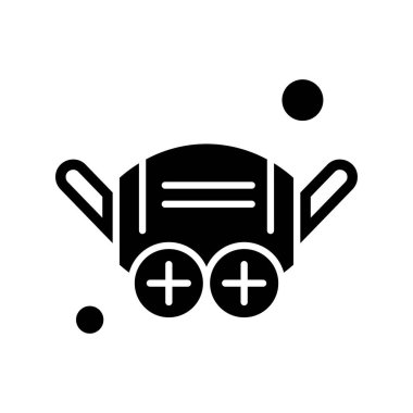 yüz maskesi simgesi, vektör illüstrasyonu