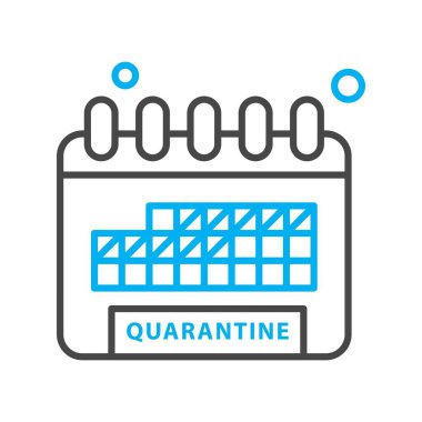 Vektör Takvim Simgesi, illüstrasyon   