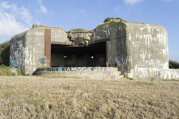 Bunker "Todt Battery number 4" France — Stock Photo, Image