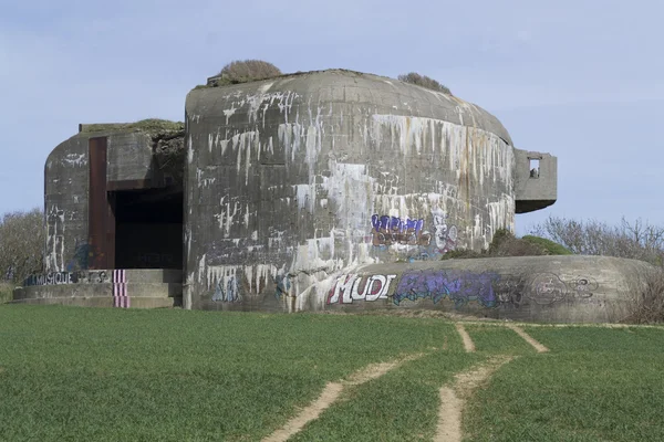 Bunker "Todt Battery number 4" France — Stock Photo, Image