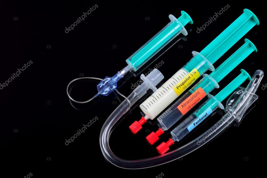 Anaesthesia induction — Stock Photo © cwzahner 52738231