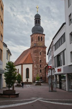 Lutherkirche, Lucther Kilisesi Kilisesi, Pirmasens, Almanya.