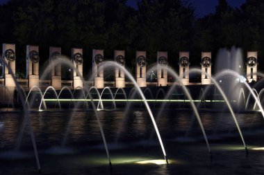 Washington DC, ABD - 12 Haziran 2024: Washington DC 'de bir bahar gecesi 2..