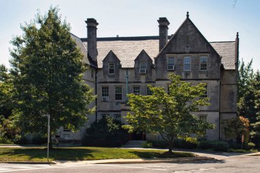 Washington D.C., ABD - 12 Haziran 2024: Episcopal Kilise Evi Washington D.C. 'de bir bahar günü.