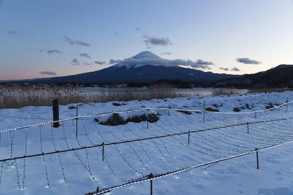 Mt.Fuji w zimie, Japonia — Zdjęcie stockowe