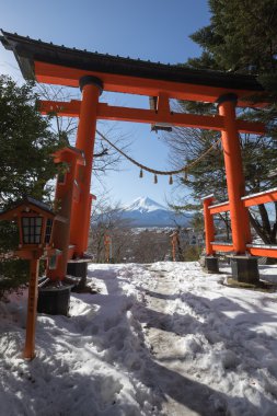 Mt.Fuji kış, Japonya