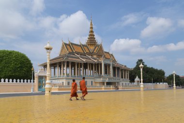 Royal Palace in Phnom Penh, Cambodia clipart