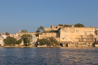 Udaipur Rajasthan Hindistan devlet şehir sarayda