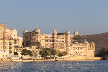 Udaipur Rajasthan Hindistan devlet şehir sarayda
