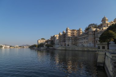 Udaipur Rajasthan Hindistan devlet şehir sarayda