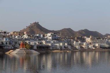 Pushkar Rajasthan Hindistan devlet şehirde