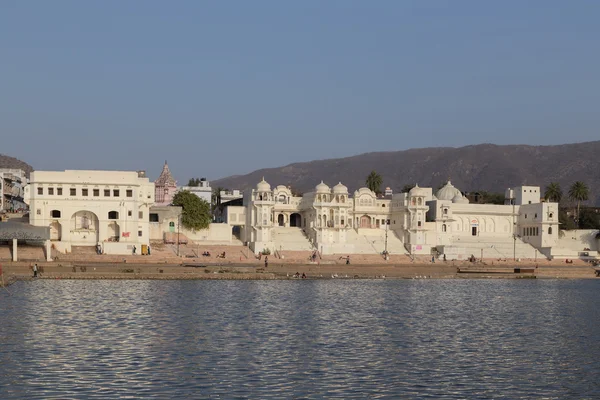 Pushkar ciudad en Rajasthan estado de la India — Foto de Stock