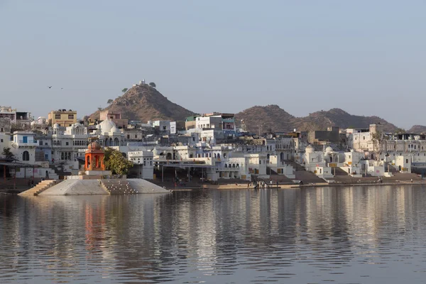 Pushkar ciudad en Rajasthan estado de la India —  Fotos de Stock