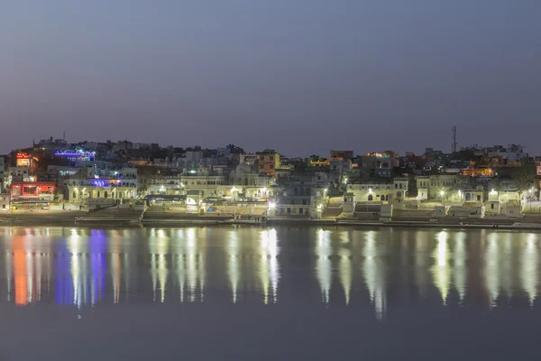 Pushkar ciudad en Rajasthan estado de la India —  Fotos de Stock