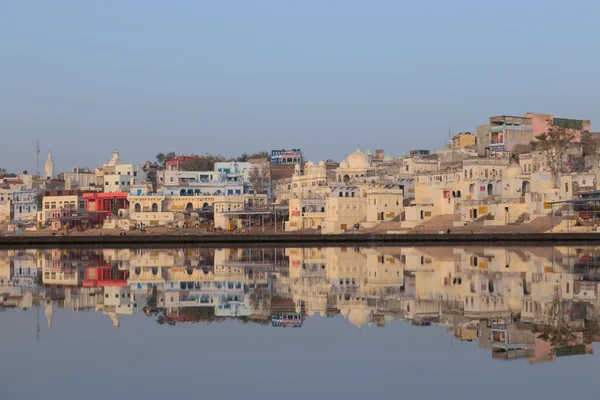 Pushkar city in Rajasthan state of India — Stock Photo, Image