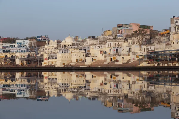 Pushkar ciudad en Rajasthan estado de la India — Foto de Stock