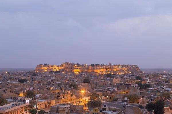 Jaisalmer cidade no estado de Rajasthan, Índia — Fotografia de Stock