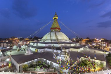 Boudhanath stupa in Kathmandu, Nepal