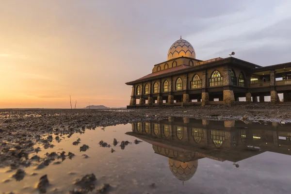 Masjid Al Hussain στην πόλη Κουάλα Perlis, Μαλαισία — Φωτογραφία Αρχείου