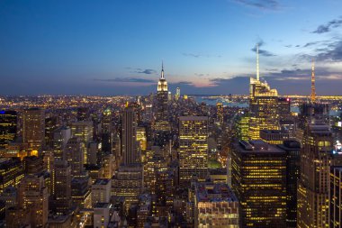 New york skyline, ABD