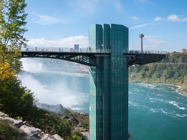 Niagarské vodopády na podzim, Usa — Stock fotografie