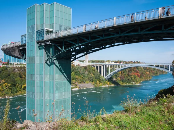 Niagara Falls in de herfst, Verenigde Staten — Stockfoto